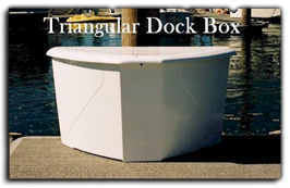 Triangle Dock Boxes