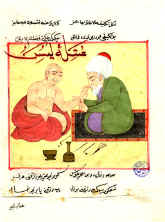 doc, Ottoman doctor attending patient 18th c..jpg (98838 bytes)